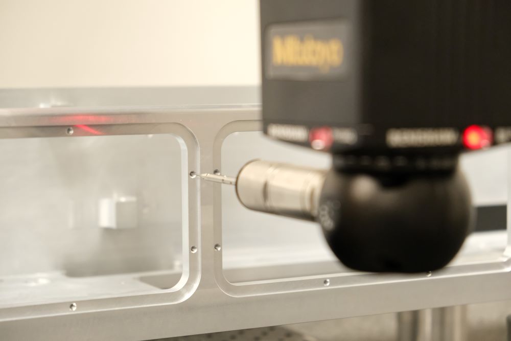 Contrôle des pièces mécaniques et des produits finis chez Elynxo