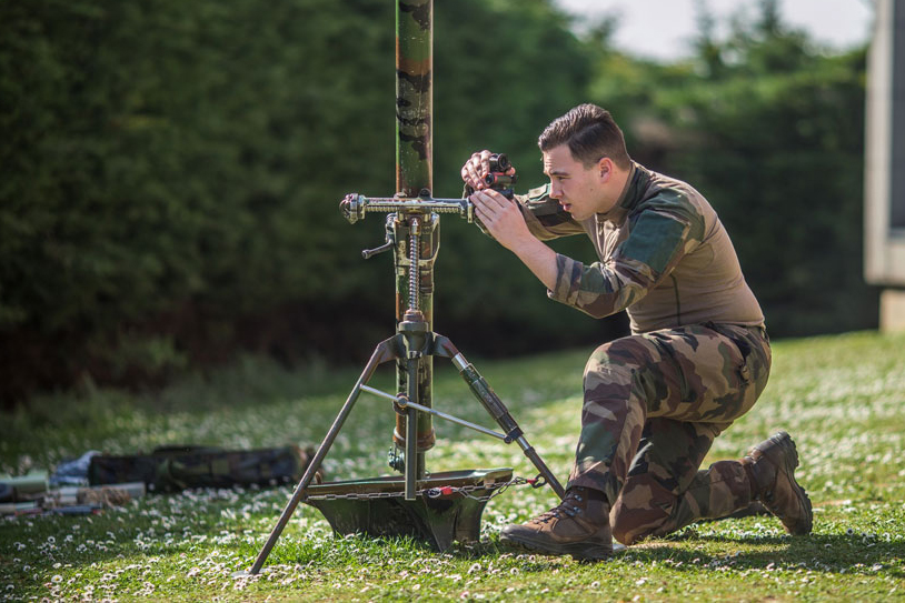 Calibrage du Goniomètre sur mortier
