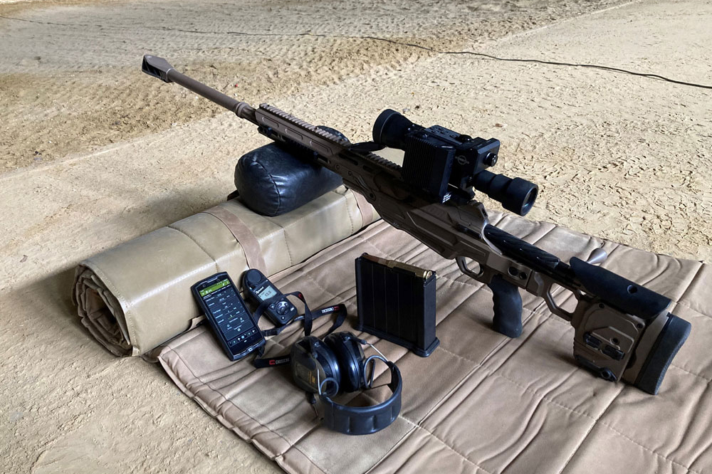 Cecile Firing system ajouté à la lunette de tir thermique Cecile TS