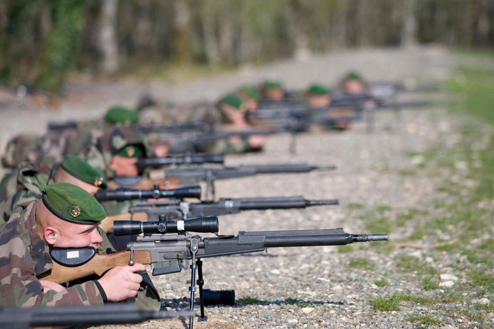 Snipers avec la lunette J10