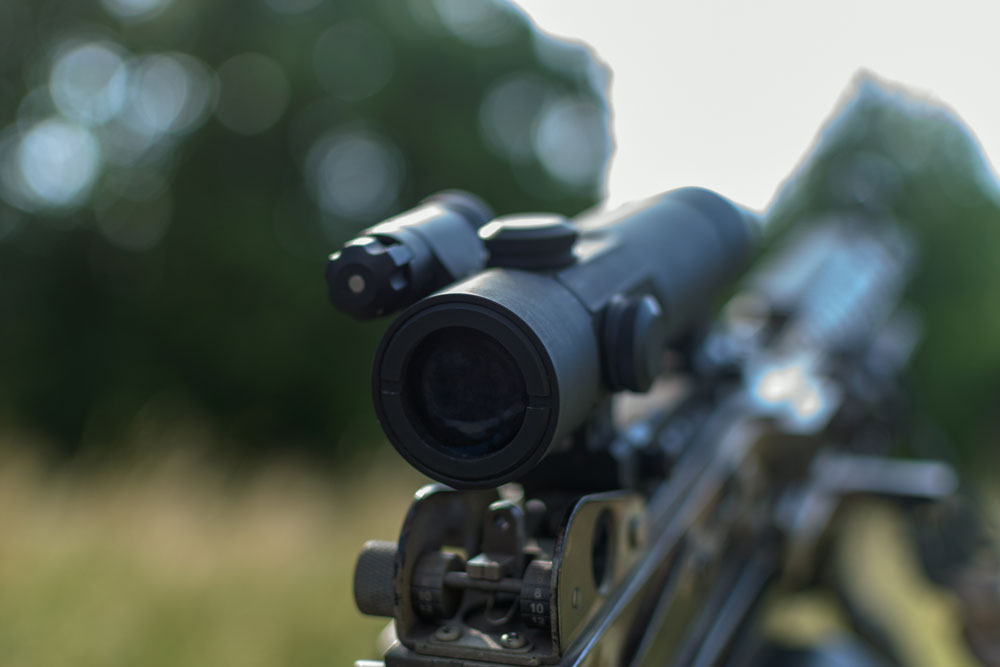 Lunette de Tir x4 conçue par Elynxo