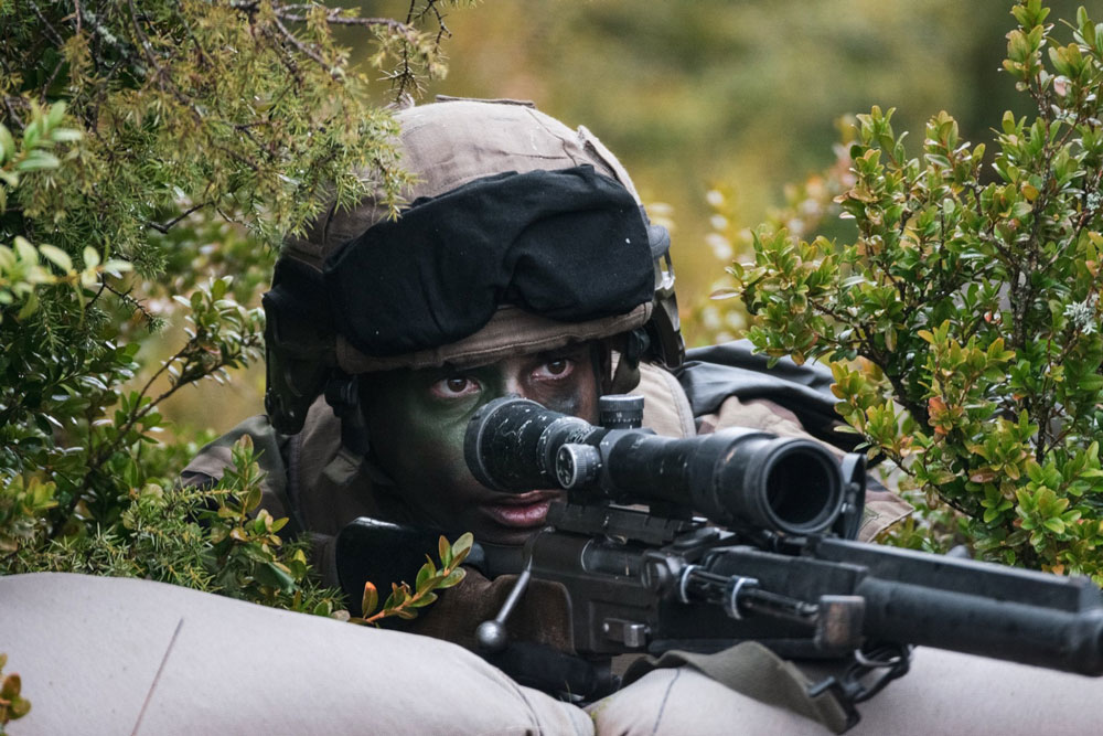 Lunette de Tir x8 conçue par Elynxo