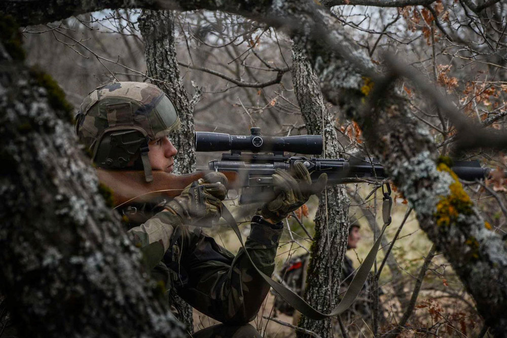 Lunette de Tir x8 conçue par Elynxo