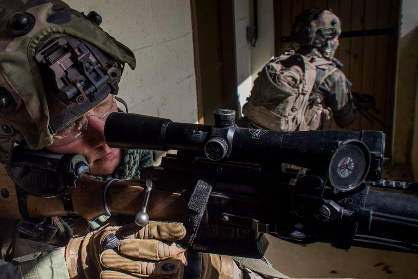 Lunette de Tir x8 conçue par Elynxo