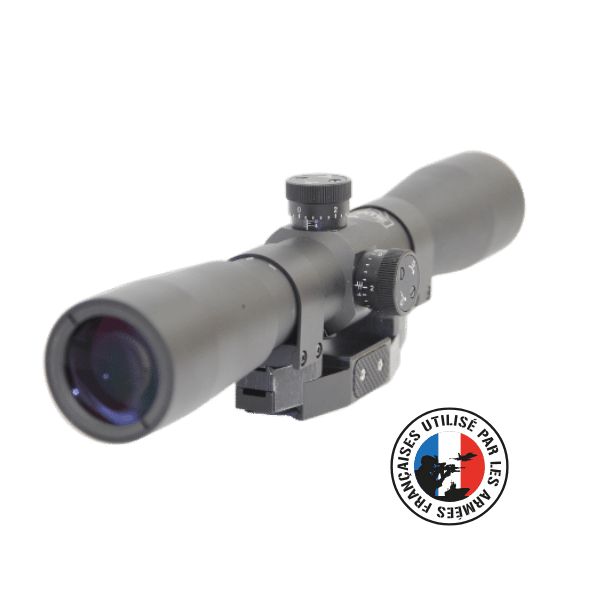 Elynxo-lunette-tir-J8 utilisée par les armées françaises