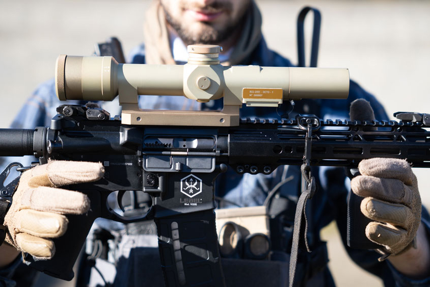 Lunette de Tir Octo conçue par Elynxo