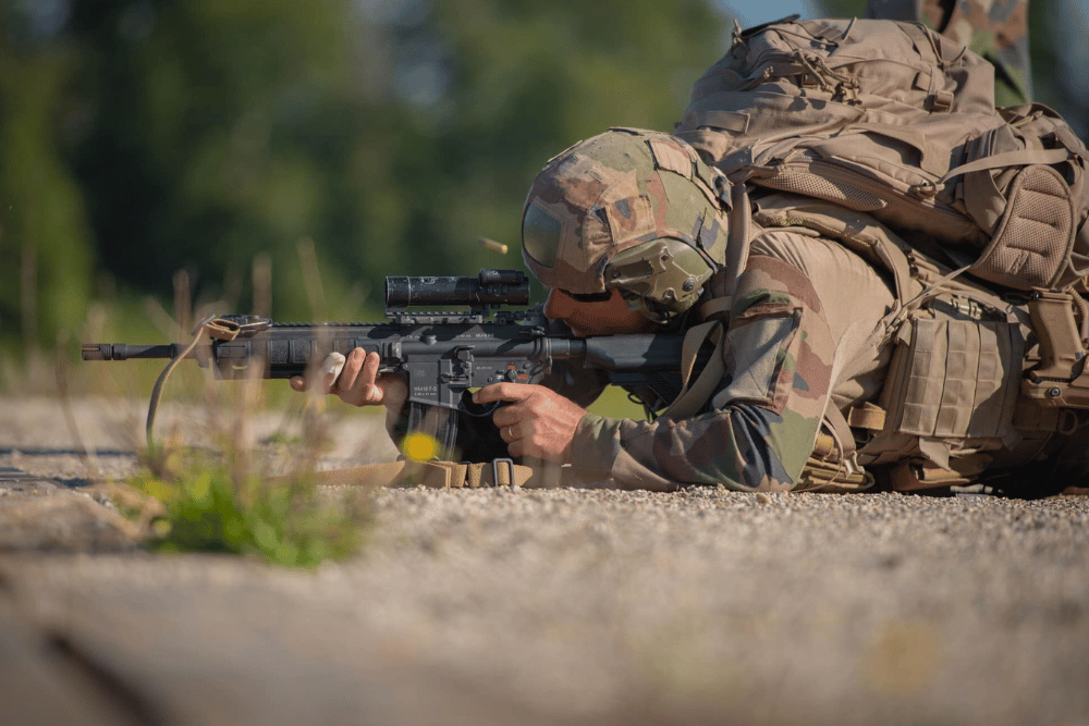 Lunette de tir J4 Elynxo 93e régiment d’artillerie de montagne